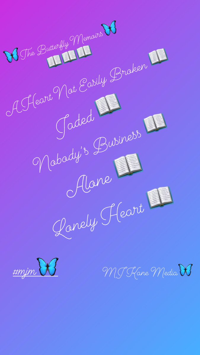 amajormove24's tweet photo. 🦋📖🦋 Available on ALL reading platforms‼️ @mjkanemedia @MJKaneBooks #MJKane #MJKaneMedia
•
•
•
https://t.co/rvdQOceGKK
#WrittenMusings #ButterflyMemoirs #romanticwomensfiction #audiobook #ebook #storytelling #characters #reality #authors #Amazon #BN #iTunes #GooglePlay https://t.co/kA9WFHIpdh