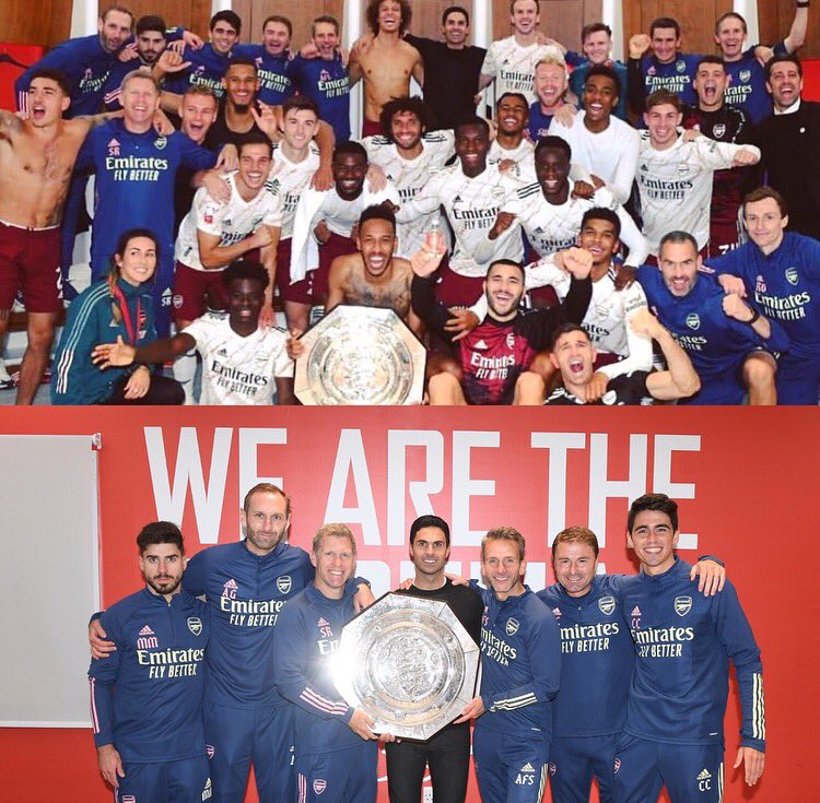 No better way to start our journey together <a href="/Arsenal/">Arsenal</a>.