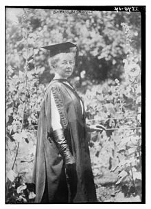 Wikipatia's tweet photo. 8/29/1848 — b. Sarah Barnwell Elliott, American writer, suffragist, women's rights activist. Novelist, short story writer, playwright; wrote novels, short stories, poems, essays, articles & letters. President, Tennessee Equal Suffrage Assn (1912-14) #WomensVote100 #SuffrageMonth https://t.co/iKMzm0kxNR