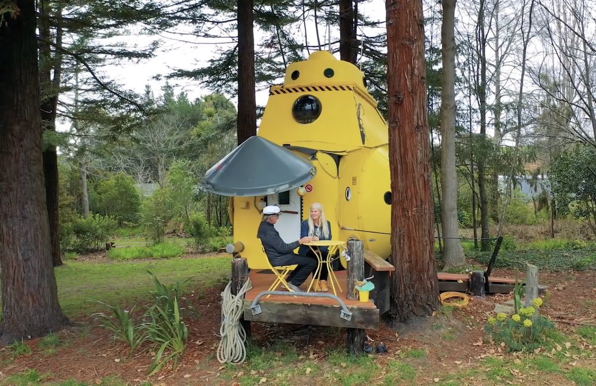 marnixst's tweet image. This Tiny House Is Actually A Submarine! youtu.be/tyrr4T_U5dY