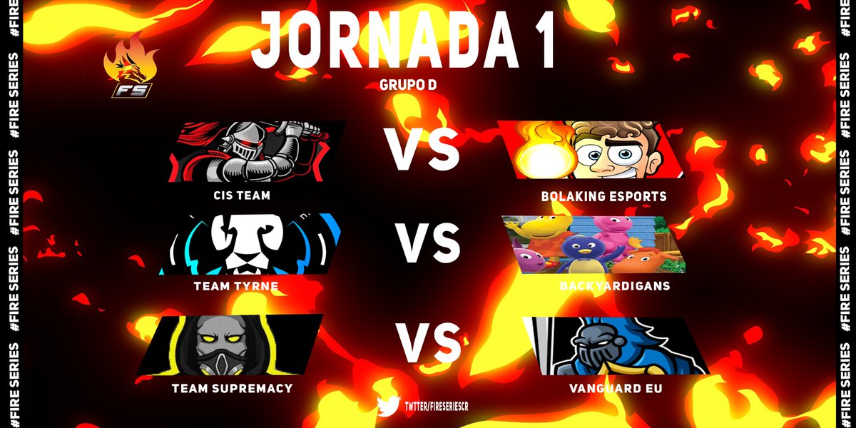 fireseriescr's tweet photo. JORNADA 1 📅🐲📅

GRUPO D 🐲🔥🐲 https://t.co/1A2A718WF5