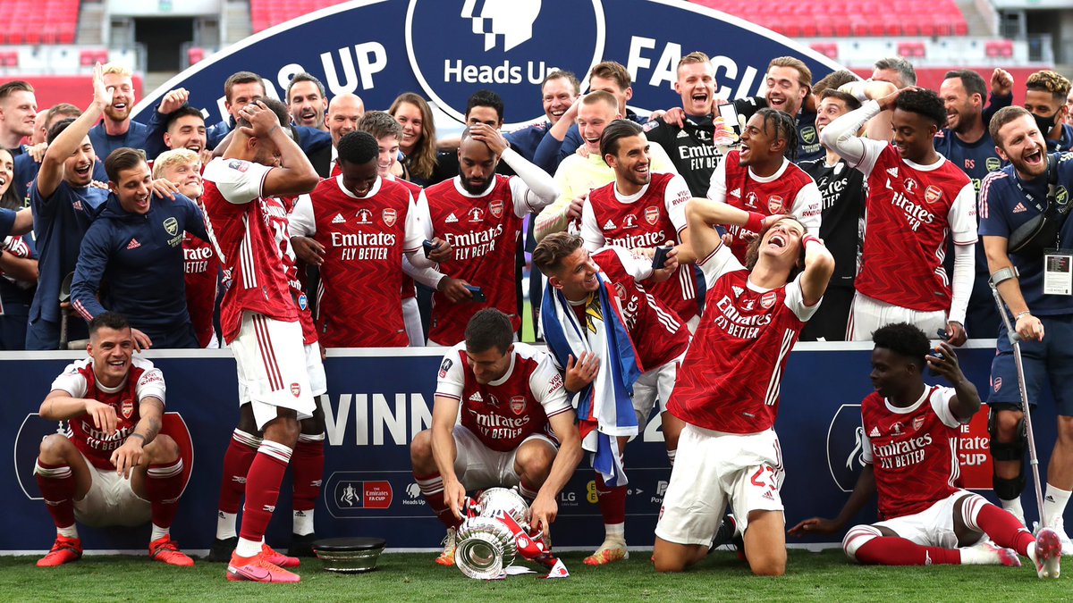 A stunning win against Champions Liverpool showed further promise, before we finished the season with another stunning performance, beating Chelsea. Aubameyang winning and then dropping the FA Cup for Arsenal. Everyone felt like Laca!