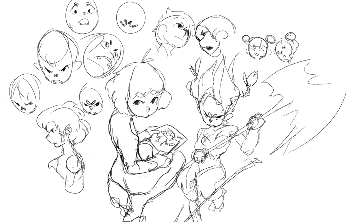 late coffee scribbles 