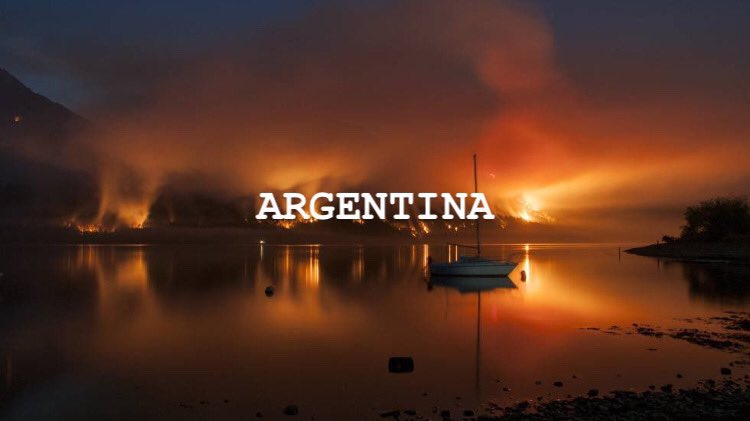 ¿WHY ARE THE FIRES IN THESE TWO COUNTRIES NOT VIRAL LIKE THOSE IN AUSTRALIA?Argentina and Paraguay are on fire and no one talks about this, literally no one talks about this NOBODY.