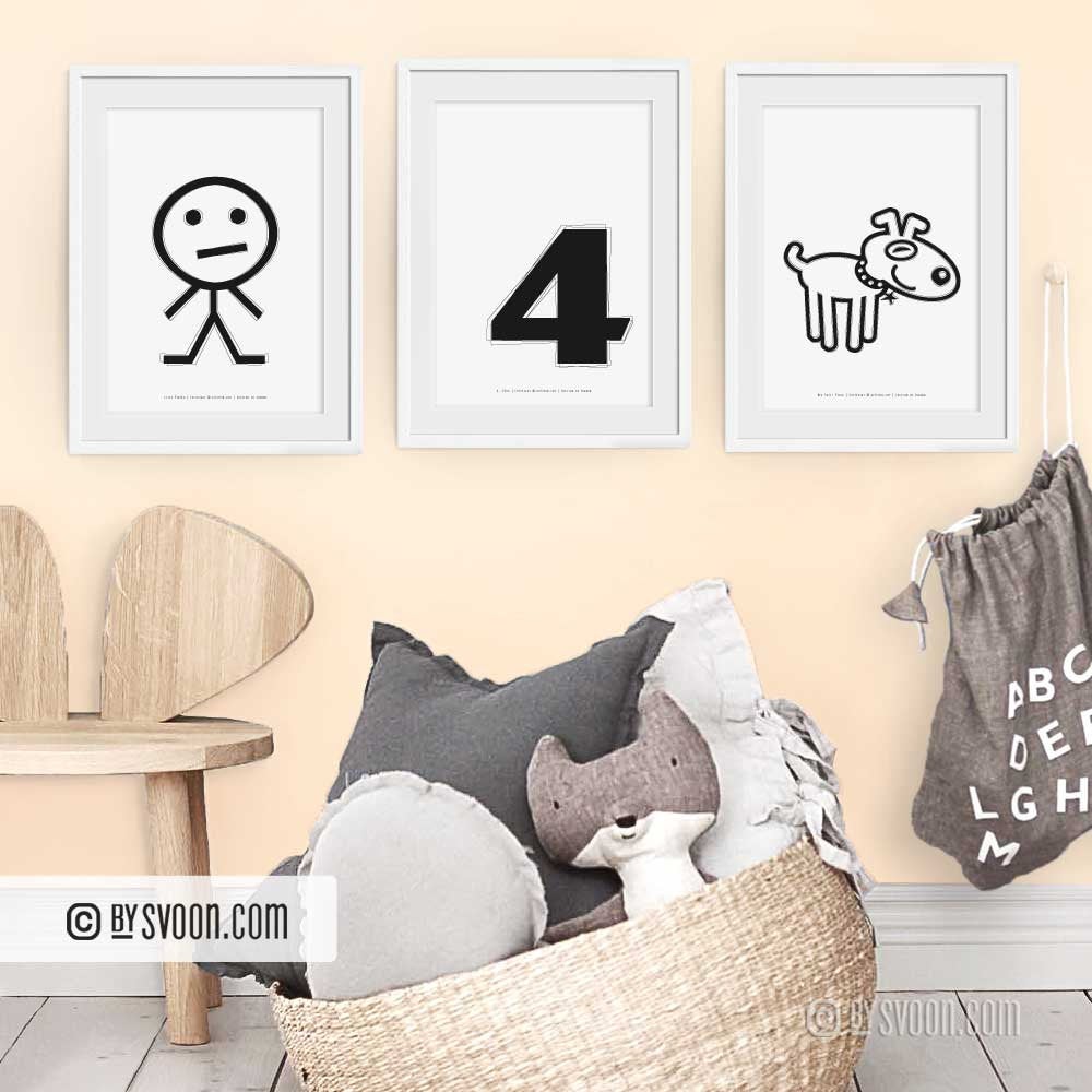 BySvoon's tweet photo. Stick Figure, Number 4 and Dog Petit Filou #Prints #Four #Printables #WallArt #Age4 #Poster Lucky #Number4, #StickFigure #Dog #Illustration 4 You, #KidsRoom #Nursery Home, #DigitalDownload https://t.co/zrQgGJi2R2 #agefour #wallartprintable #bySvoon #FinePrints https://t.co/KkR3FTT7FM