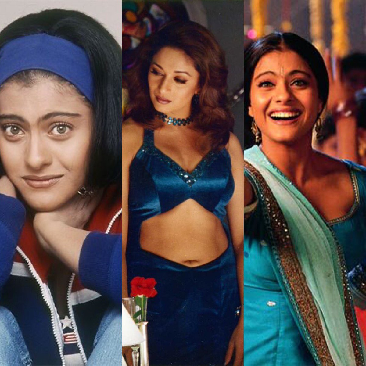 ANJALIKajol in Kuch Kuch Hota HaiMadhuri Dixit in PukarKajol in Kabhi Khushi Kabhie GhamRimi Sen in HungamaRani Mukerji in Hadh Kardi AapnePriyanka Chopra in What’s Your RaasheeTulip Joshi in Mere Yaar Ki Shaadi HaiKareena Kapoor in HulchulShilpa Shetty in Dhadkan