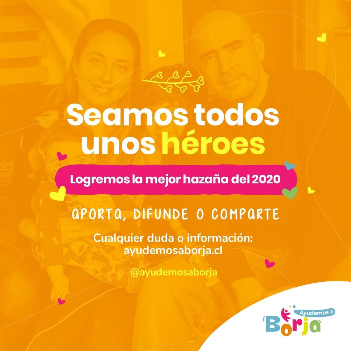 ¡TODOS POR BORJITA! 💙 Los invitó a que <a href="/ayudemosaborja/">Borja Diaz Caro</a> en esta linda campaña solidaria. Ya les he contado que necesita el medicamento más caro del mundo, y la ayuda de todos nosotros. Dejo las cuentas en las que pueden depositar, en esta galería. ¡Un abrazo y buen fin de semana!