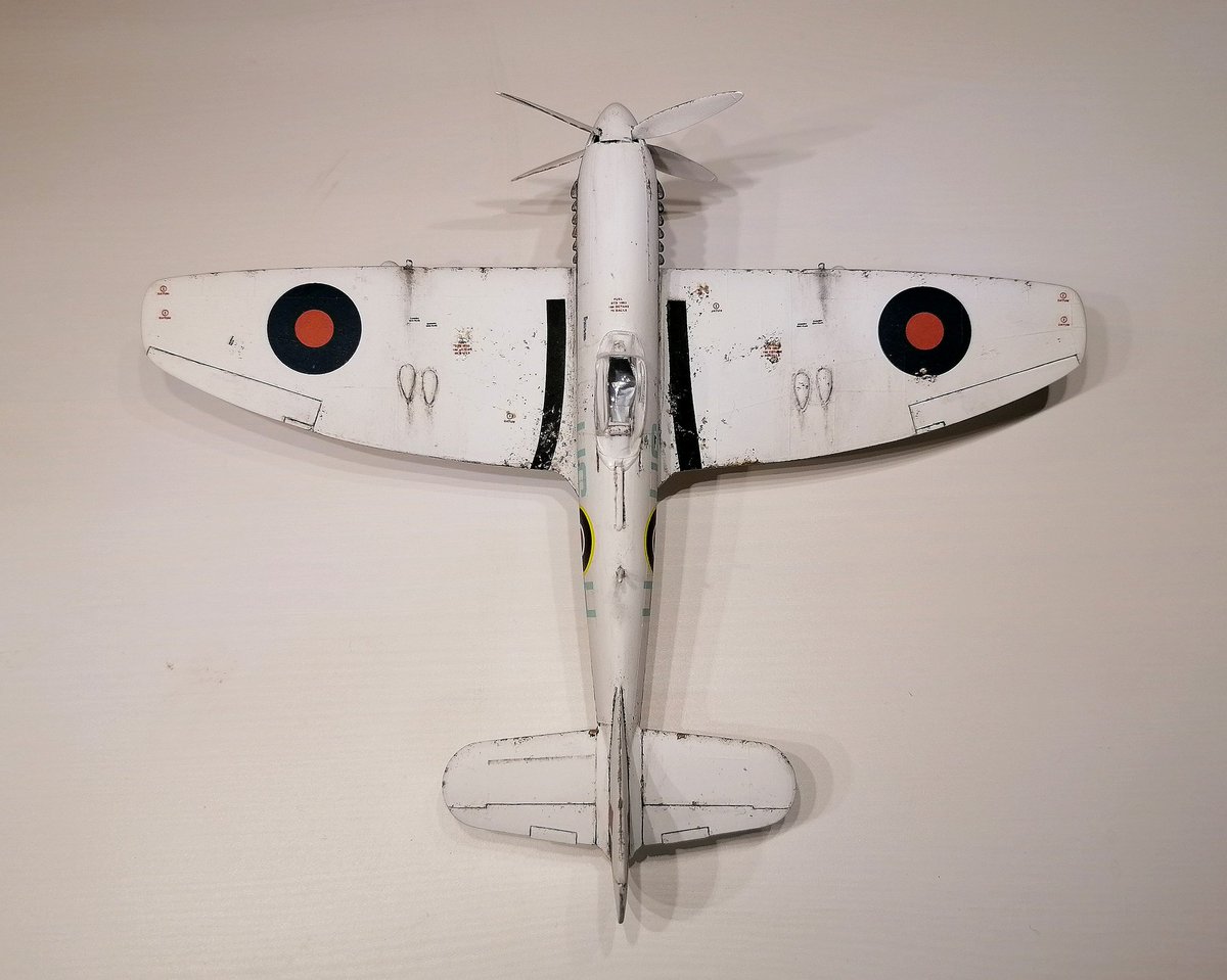 rustyscale_show's tweet photo. Once i started this project i didn't know exactly were it would lead me. I just wanted to build a kit without colors, only prime it and let the shape of the plain do the rest.
Obviously i did a little more.
Hawker Tempest Mk V 1/72 White Mouse
#scalemodels #tempest #rustyscale https://t.co/nHK5U1Ykzi