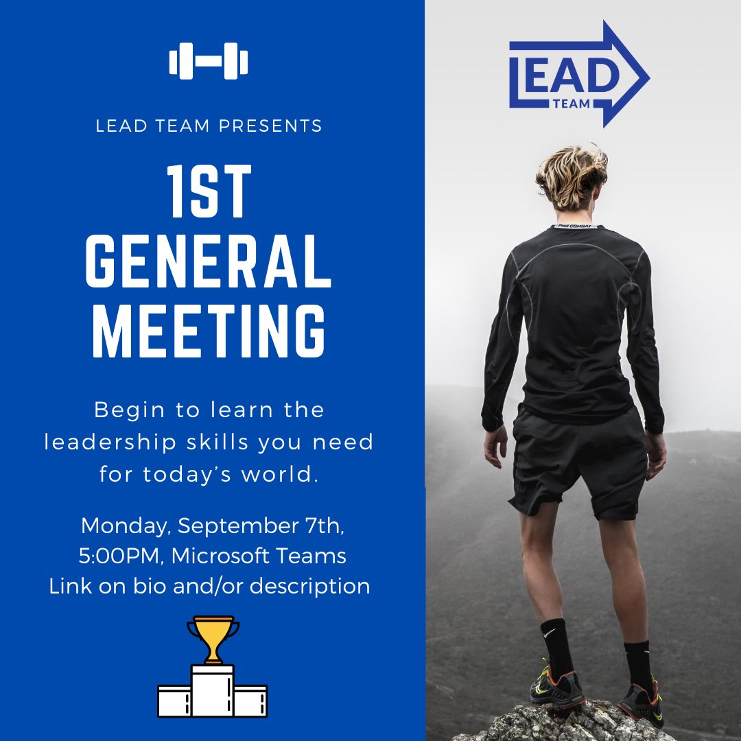 leadteamgsu's tweet photo. After our first open house, we will begin our path to our first general meeting. Here, we’ll start our adventure to be effective leaders with excellent communication skills, to achieve the personal development and performance we deserve. https://t.co/GA0QIQZKet