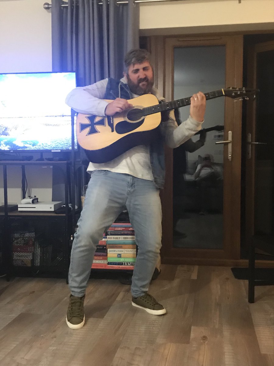 dad_dragons's tweet photo. this is what happens after a few beers!! #GeorgeMichael #ttrpg #JackBlack #andrel https://t.co/T1y7Jpcedn