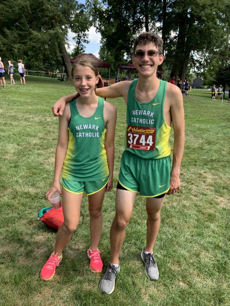 NCTFXC's tweet photo. Orend (5th) and Jungers (11th) lead the way for our squads today! Well done! #GoGreen https://t.co/Gopx9ApfWI