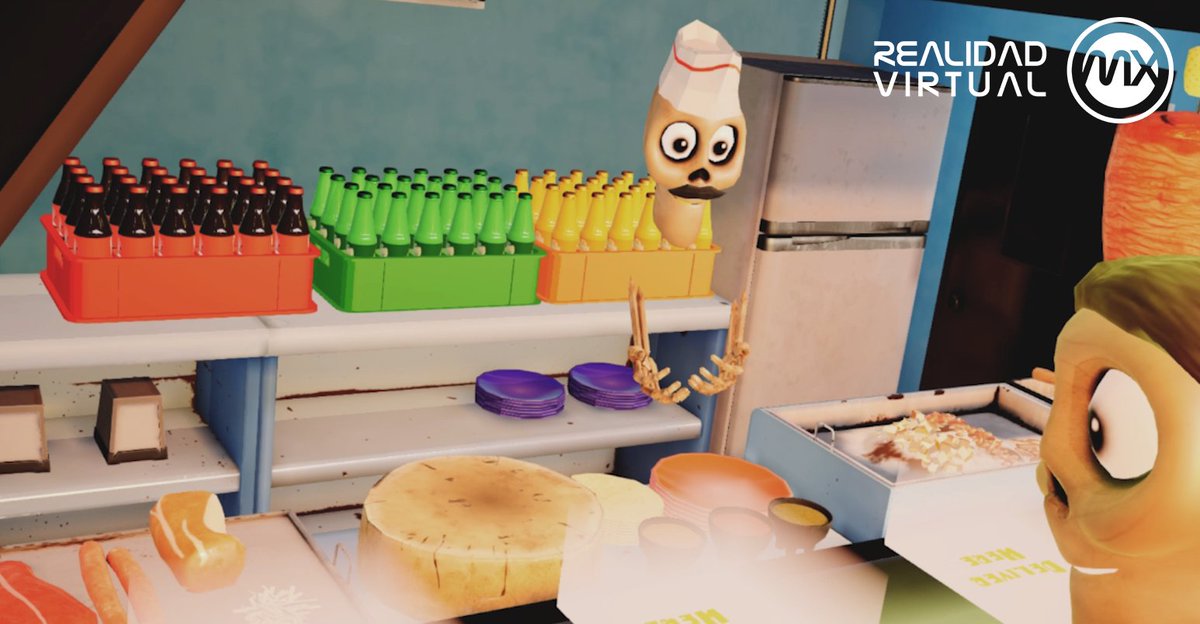 RealiVirtual_MX's tweet image. FELIZ DIA DEL GAMER! Les presentamos las primeras imágenes de nuestro juego de realidad virtual! De igual forma tendremos un STREAMING EN VIVO del juego a las 7PM! twitch.tv/realidadvirtua… #takolokovr #vr #virtualreality #gamerday #oculus #videogame #videojuego #taco #mexico