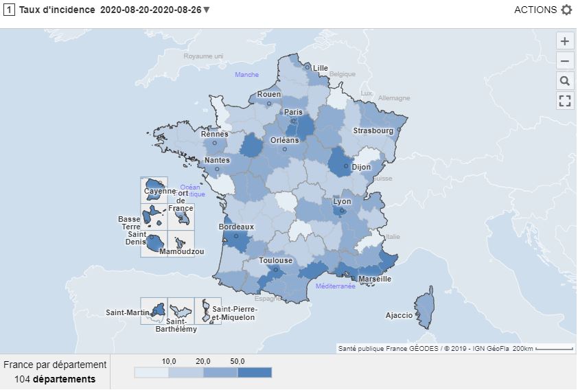 When decision was made to cancel  @MutuaMadridOpen on 3 August,  #Spain had a 7-day average of 3,241 new daily  #Covid19 cases. Current 7-day average for  #France is 4,668.  #RolandGarros  #Tennis  #Covid19France  @ringsau  @BenRothenberg  @QuentinMoynet  @ATNtennis