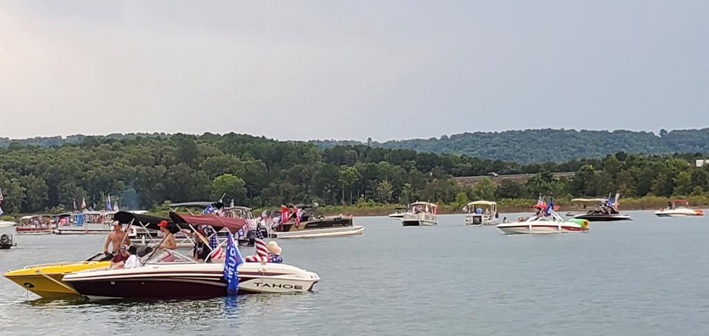 stevepro's tweet image. #greersferrylaketrump2020

Plan is suppose to be leave #sandybeach and go to #damsite, then make their way back through #thenarrows 

@realDonaldTrump #greersferrylake is showing up for you!