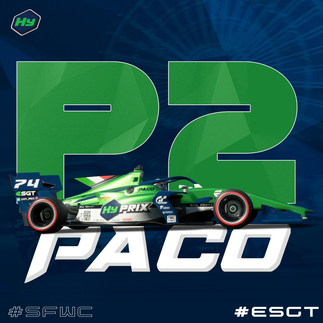 And it's P2 for Er_Pachito in a great race at Suzuka, in the <a href="/EsgtOfficial/">Esports Global Tournament</a> Super Formula World Championship!!! 🏆👏👏👏

#ESGT #SFWC #GTSport #Simracing