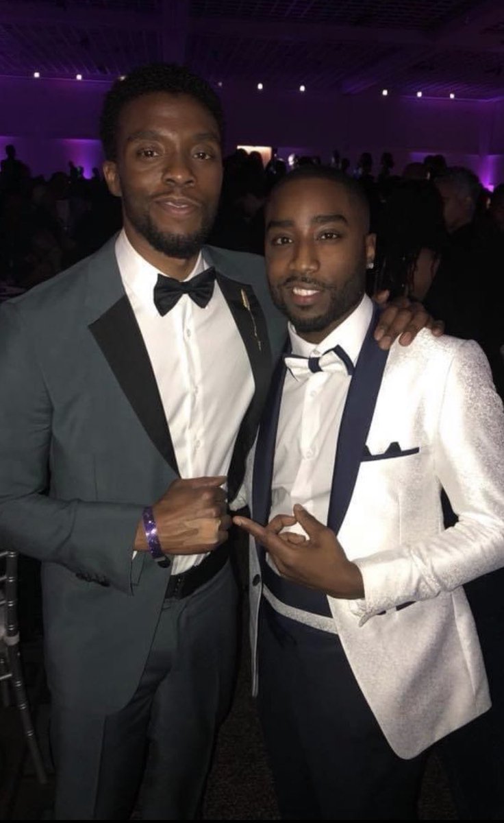 MarccRose's tweet image. Thank you for giving young brothers like myself HOPE and thank you for showing us what A REAL SUPERHERO looks like 👑🕊#ChadwickBoseman