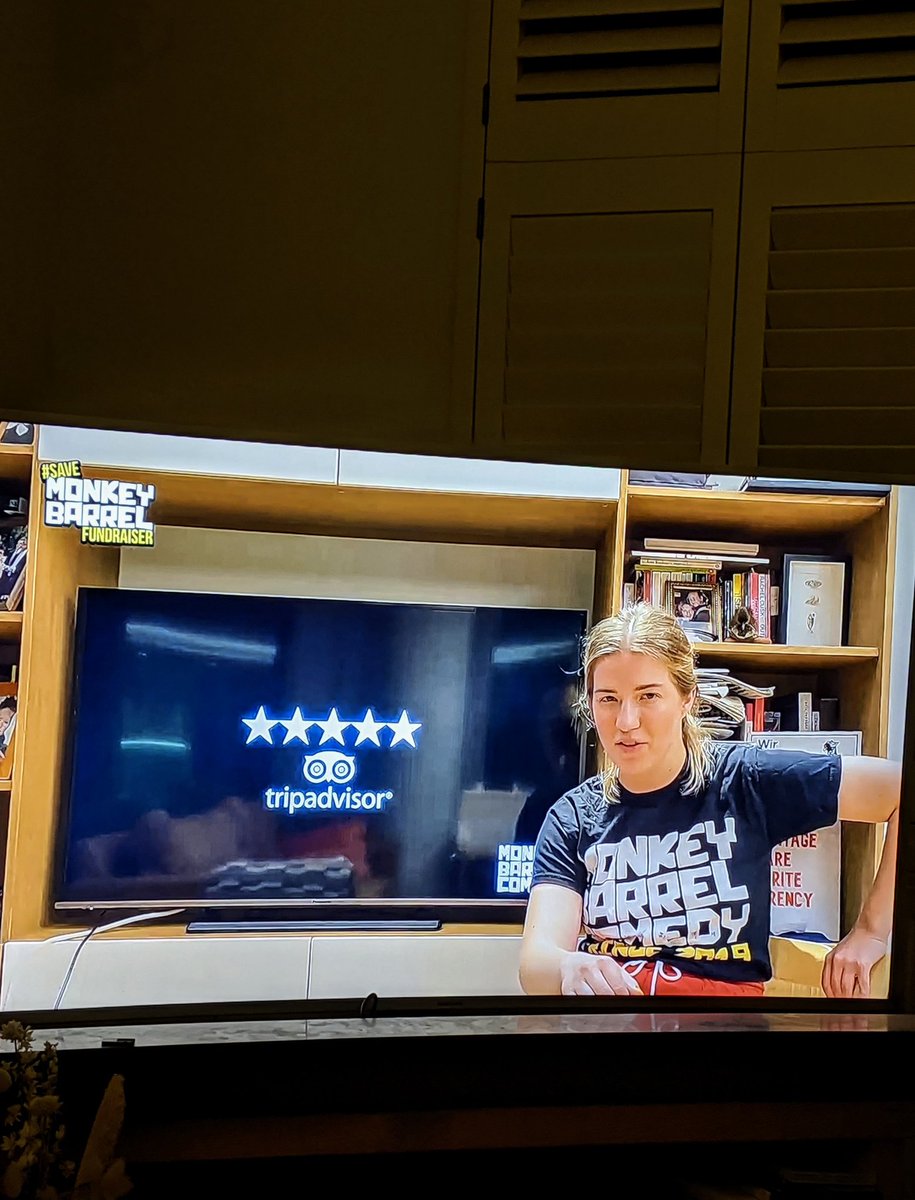 Dotsmith's tweet photo. Went to monkey barrel last year and found out about @rocknrolga. Saw the show and fell in love. 5* comedy in 5* venue #SaveMonkeyBarrel https://t.co/k9HBmXoF1b
