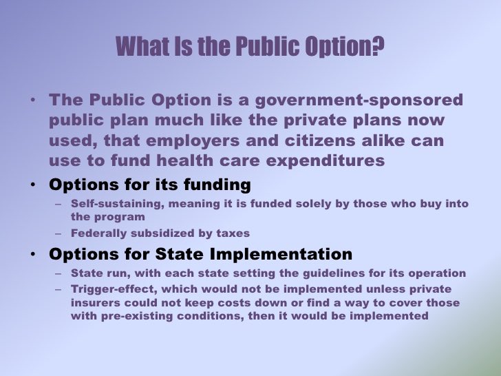 Democrats will also make available on the marketplace a public option administered through the Centers for Medicare and Medicaid Services (CMS) which includes a platinum-level choice, with low fees and no deductibles. 14/15  #DemPartyPlatform  #ACA  #Healthcare