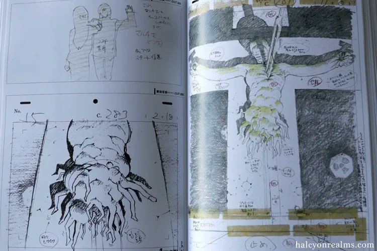 384 pages of beautiful genga/layout drawings by Mitsuo Iso ( Denno Coil ) in his Animation Works Vol. 2 Art Book ( Evangelion, Blood, Perfect Blue & more ). Highly recommended - https://t.co/vBfBvbKcRY #磯光雄 #原画 #新世紀エヴァンゲリオン #anime #animation #artbook @IsoMitsuo 