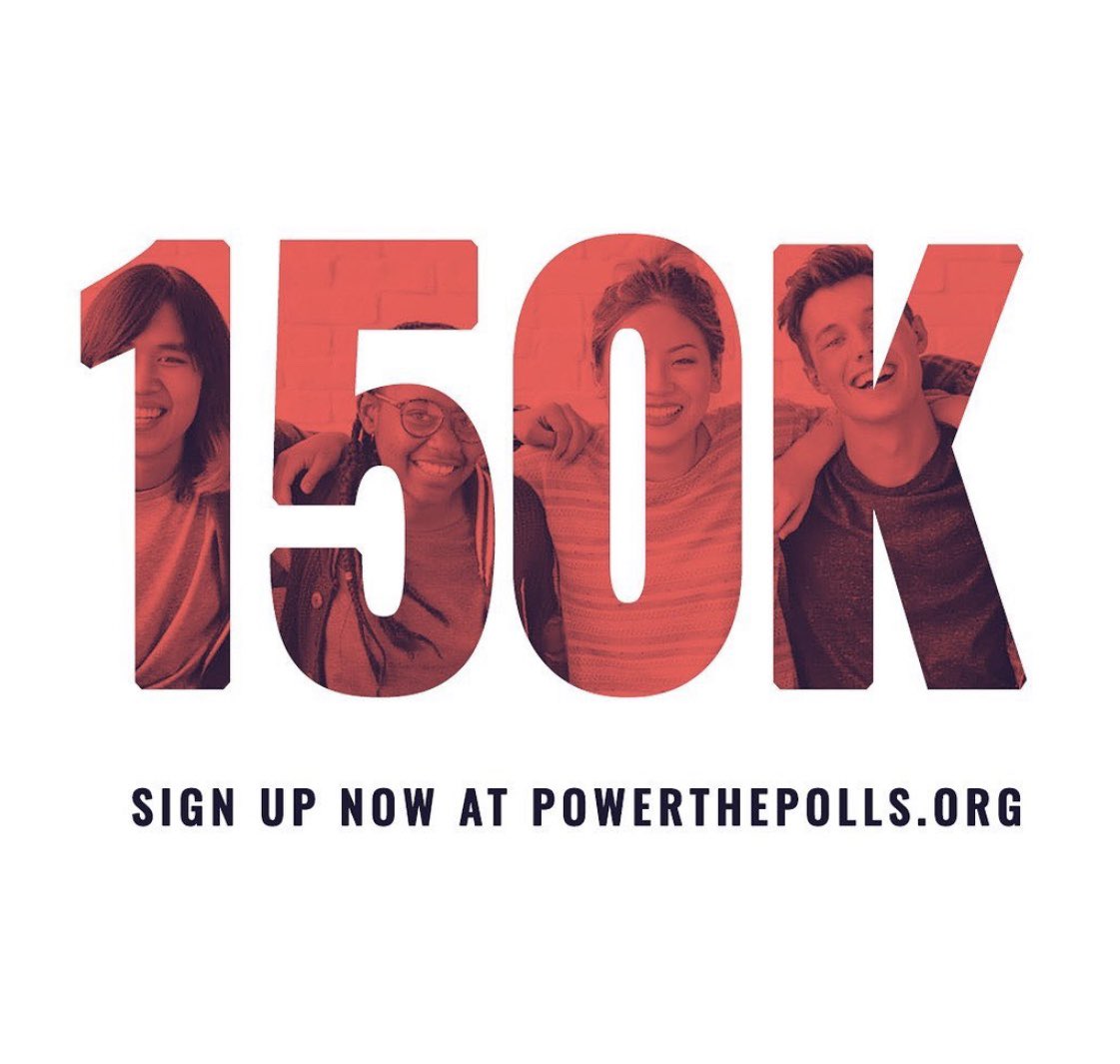 PatinkinMandy's tweet photo. My son signed up as a poll worker to give us older folks, who usually power the polls, a break. If you’re not old AF like me (I don’t know what that means my son just said I should write it) you can sign up too. It pays and helps our democracy function! https://t.co/73bm8U3pVj https://t.co/2WV4BnZFPv