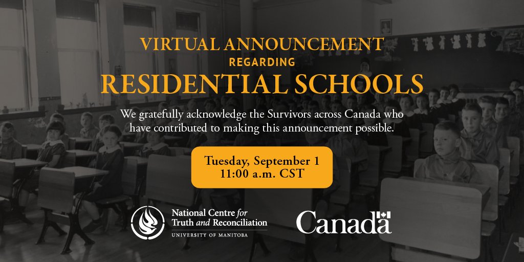 NCTR (@nctr_um) on Twitter photo For more information: nctr.ca/announcement.p…
<a href="/ParksCanada/">Parks Canada</a> @CrownIndigenous @Min_IndServ <a href="/GCIndigenous/">GCIndigenous</a> For more information: nctr.ca/announcement.p…
<a href="/ParksCanada/">Parks Canada</a> @CrownIndigenous @Min_IndServ <a href="/GCIndigenous/">GCIndigenous</a>