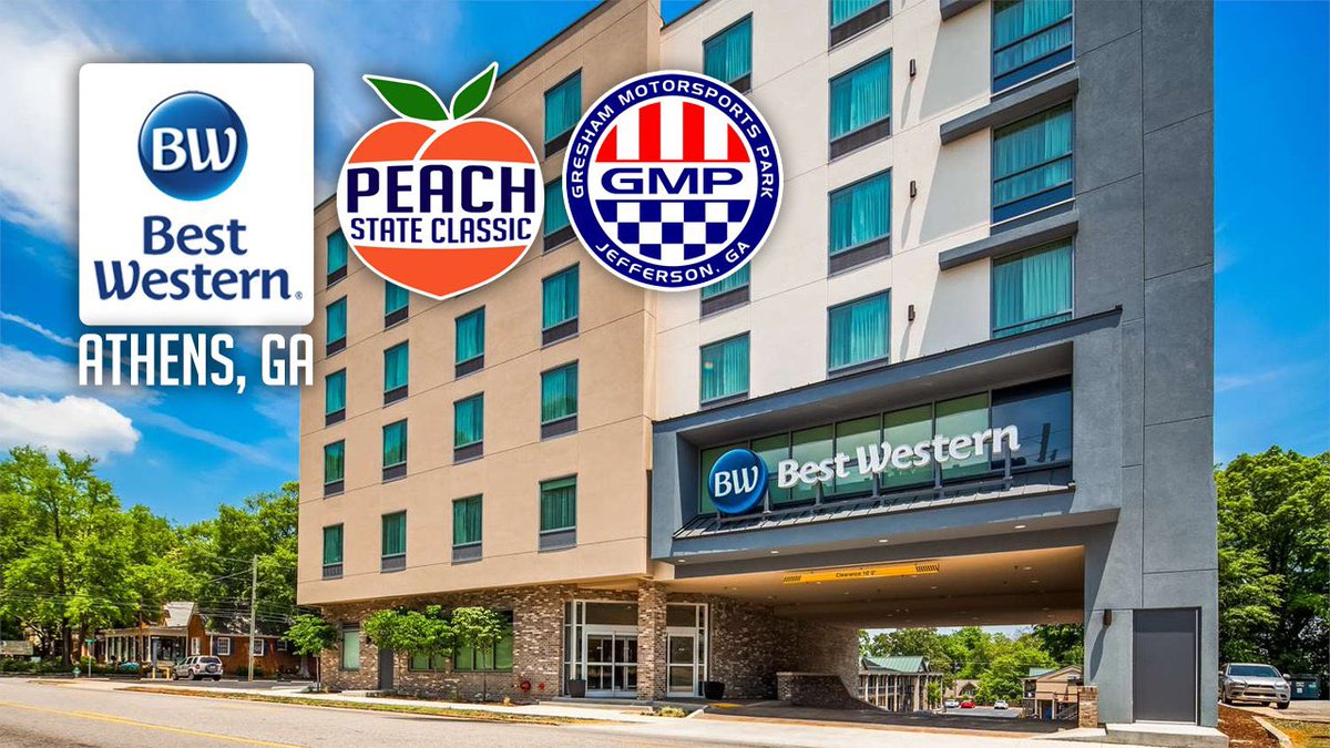 🛌 Book your rooms for #PeachStateClassic NOW! 📲: Visit racegmp.com/news/book-your… for more information.