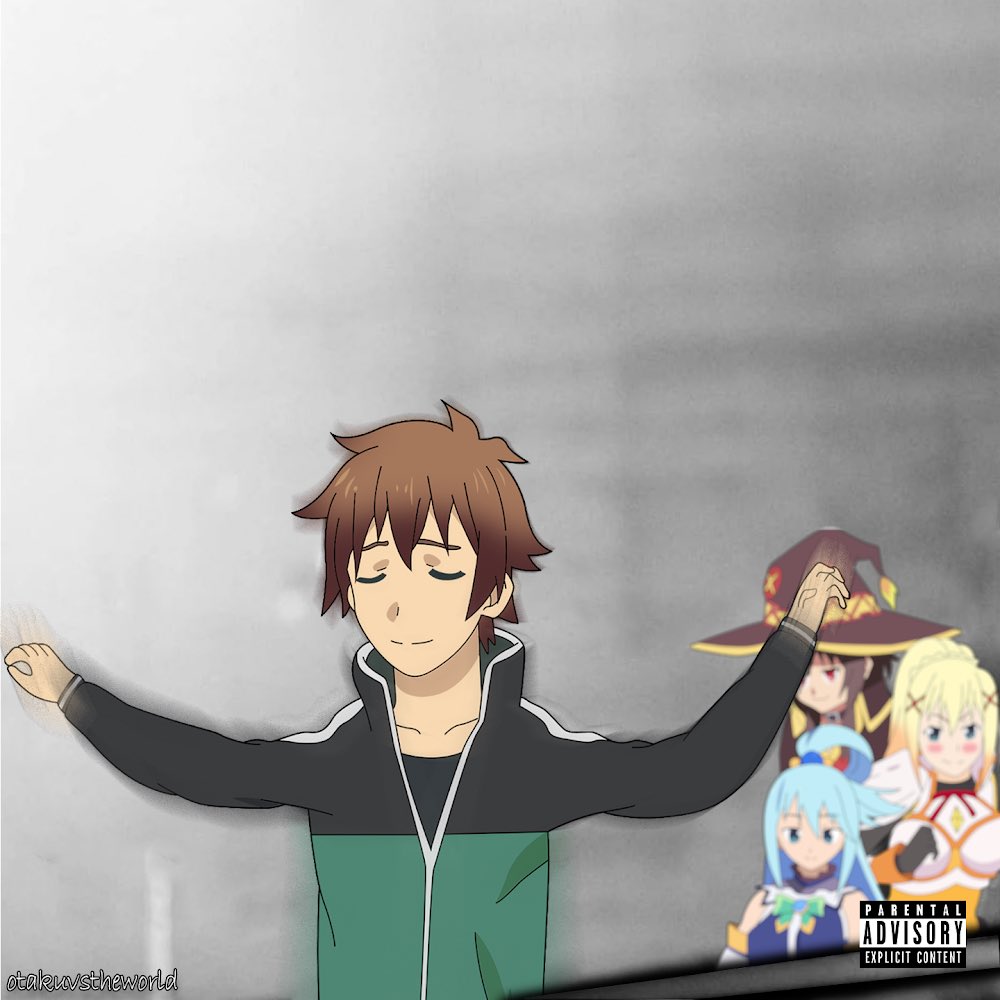 otakuvstheworld on X: Konosuba x Future High Off Life Album Cover