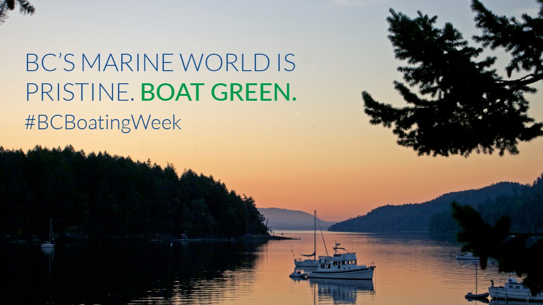 BoatingBC's tweet photo. BC's marine world is pristine, and it is our responsibility to keep it that way. Be a green boater with these tips: https://t.co/8k1q2YDHBT
#BCBoatingWeek #BoatingBC https://t.co/WWACDoTEsa