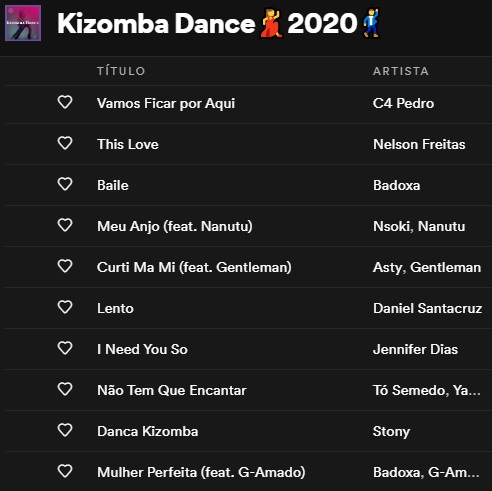 algiomusic's tweet photo. Top 10 Playlist Kizomba Dance💃2020🕺
Escuchalas en Spotify https://t.co/3ot3tpOIyf
#kizomba #kizombadance #dancakizomba #C4pedro #nelsonfreitas #badoxa #danielsantacruz #stony #asty #Nsoki https://t.co/0OnoawhOuA