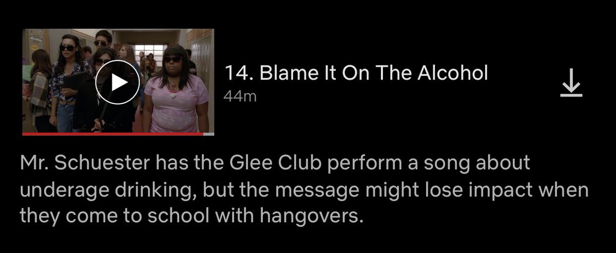 4. blame it on the alcohol (s2 e14) 10/10 this remains the most realistic and unironically entertaining episode of the entire show. everyone was so funny, the storyline was interesting, and plus we got topless and kesha brittany so you know 