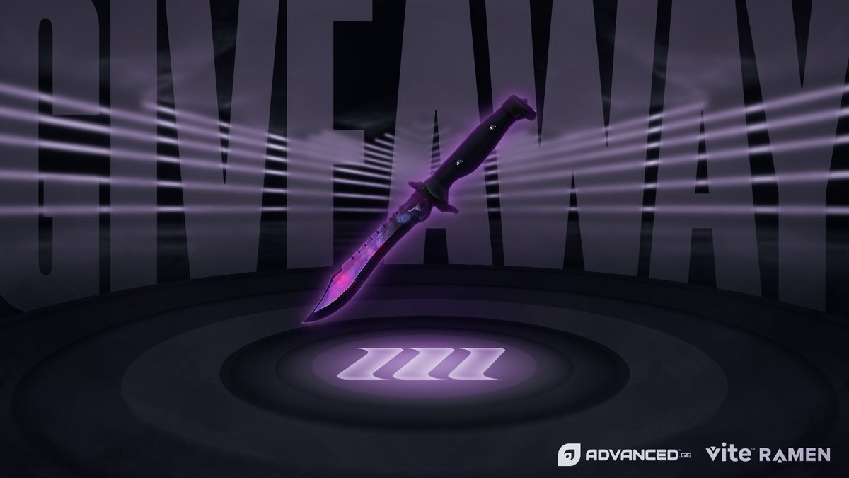 ThirdImpactGG's tweet image. To celebrate our entry into Mountain Dew League we're giving away a Bowie Knife Doppler and some sweet care packages from our sponsors @ViteRamen &amp;amp; @ADVANCEDgg! 

To Enter:  
❤️Like +🔃RT This Post 
Follow: @ThirdImpactGG 
Follow: @ViteRamen 
Follow: @ADVANCEDgg 

#MDL #giveaway