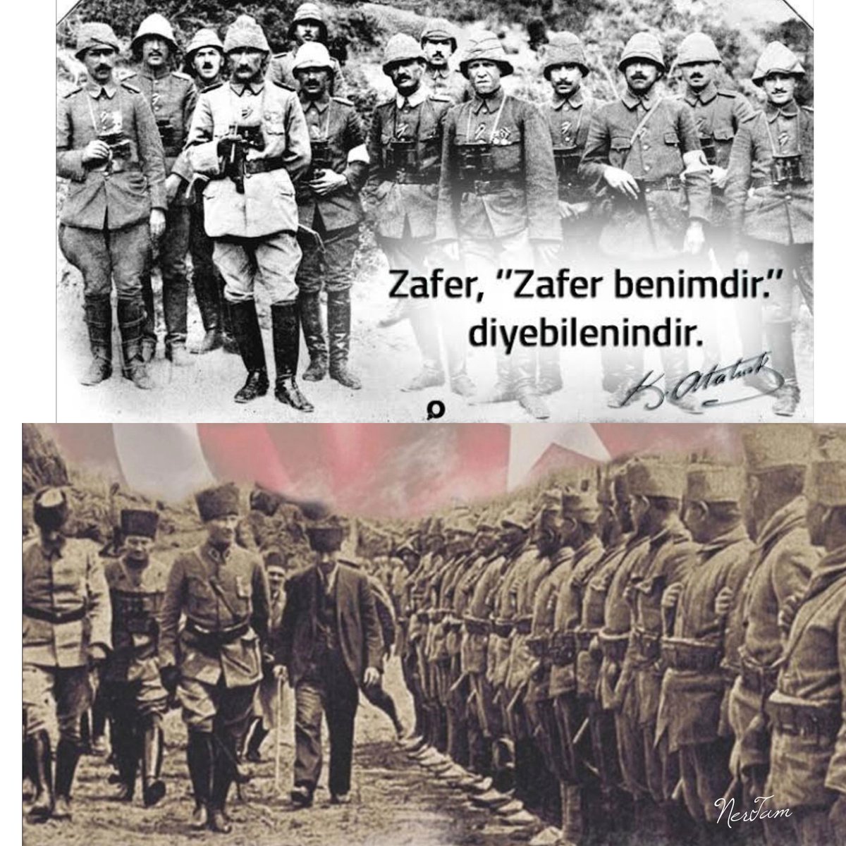 Zafer, "Zafer benimdir." Diyebilenindir. Demiş ise ATAM, ZAFER BENİMDİR 🇹🇷🇹🇷🇹🇷 #30AgustosZaferBayrami #30Agustos #MustafaKemalATATURK #MustafaKemalATATURK #Atamİzindeyiz