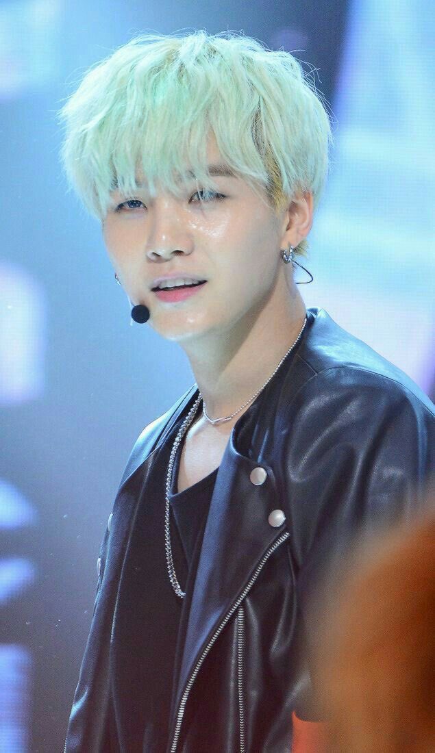 [ yoongi’s mint hair cause i miss him ; a thread ]