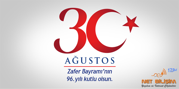 30 Ağustos Zafer Bayramınız Kutlu Olsun