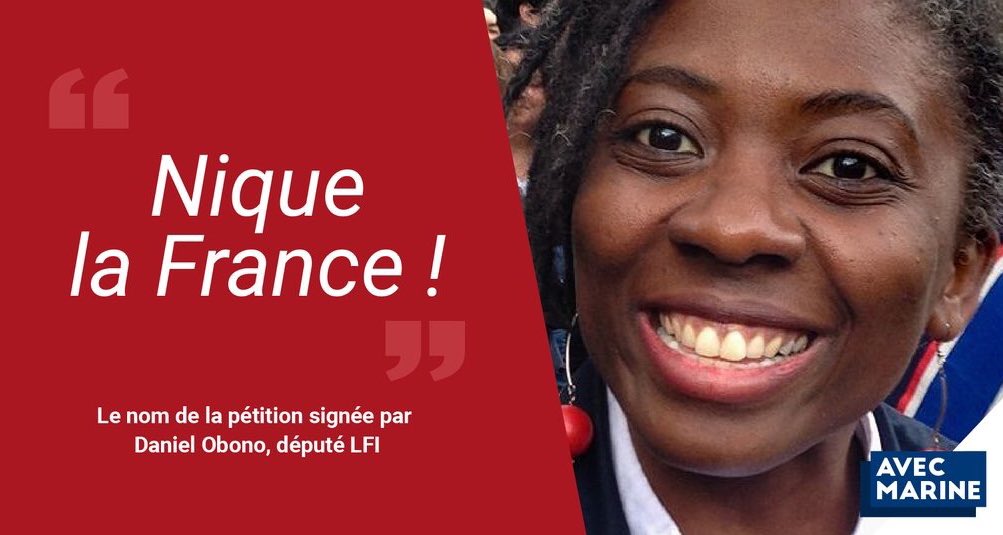 Baboune on Twitter: "Celle là même qui a souscrit à une pétition "Nique la  France" et valide les paroles d'une chanson de ZEP au nom de la liberté  d'expression mais qui n'a