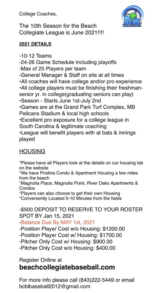 BOOM! Fired up for some Surf Baseball this summer! 🔥⚾️ #SurfsUp 

Interested in joining The Surf in beautiful Myrtle Beach this summer? Email Head Baseball Coach Zach Bishop at zach.bishop@westminster-mo.edu
 @BCBL2021