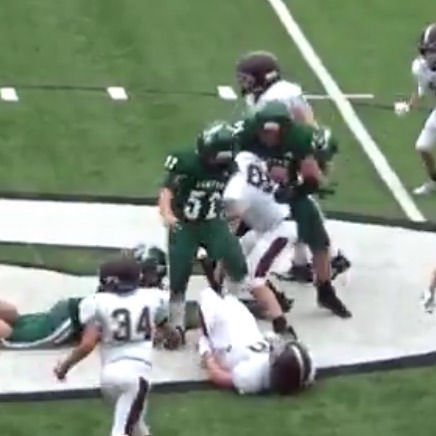 BertUnderwood75's tweet photo. Austin #52 after he pancaked the best defensive lineman Thursday night. #offensiveline #pancake #football #cartermac #hornets https://t.co/XXaGglYwAd https://t.co/FhjEoT19V0