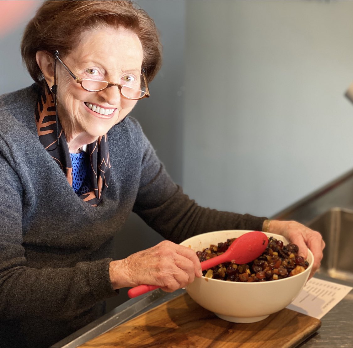 shepherdannam1's tweet photo. My Mum passing on my grandmothers Christmas Cake recipe today πβ₯οΈ
Stage 1. Cut up the glacΓ© fruit and soak in overproof @bundabergrum for two weeks #intergenerationalwisdom @Regal_Health Founder Wisdom https://t.co/WhzmcLcJwu