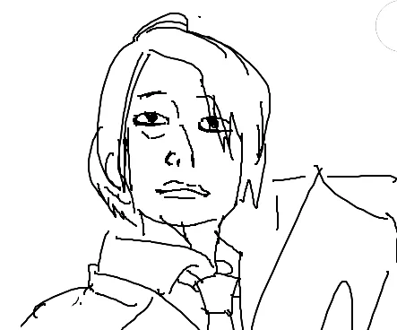 エレクリのジャケットの人描いた。 