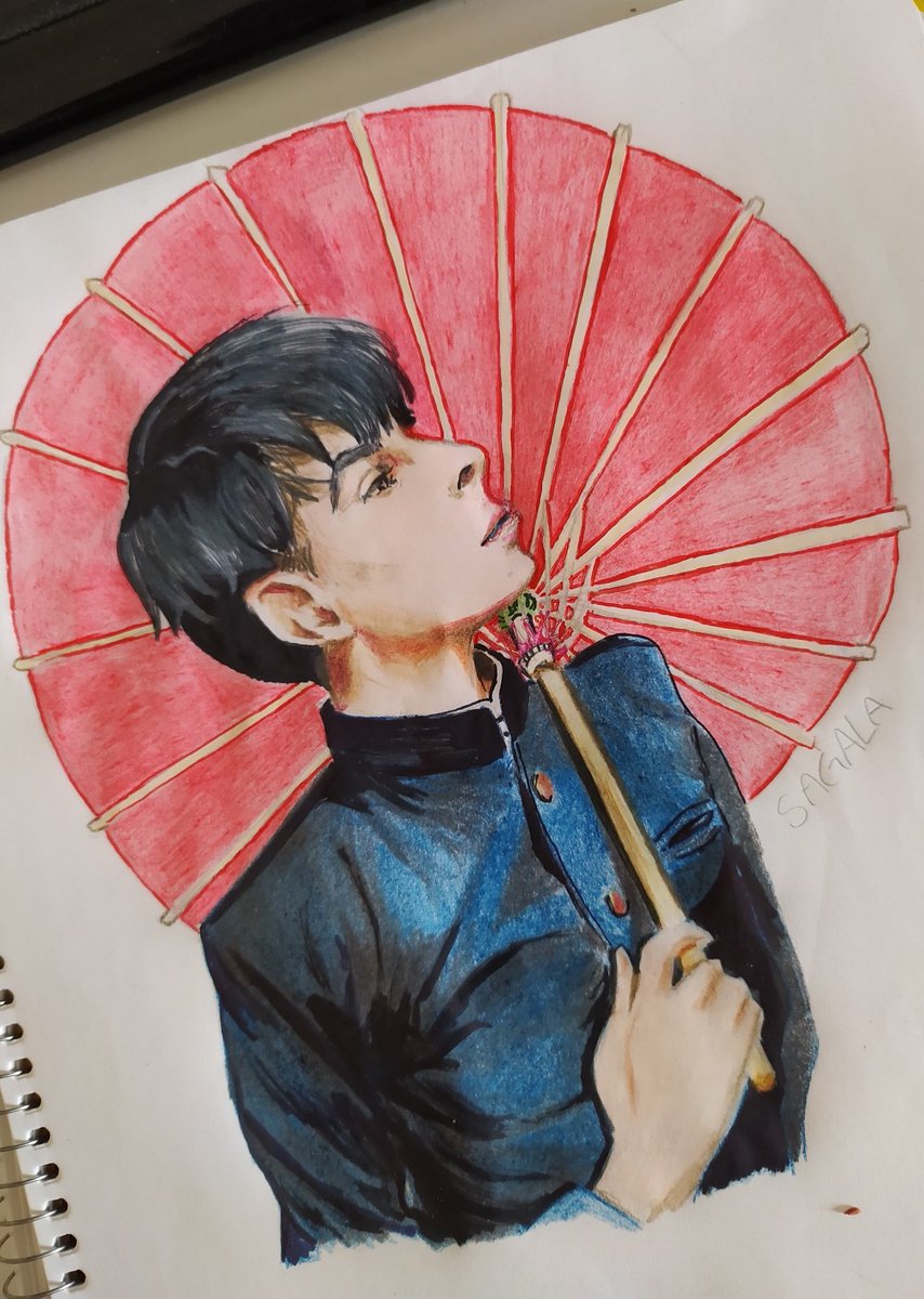 CainSagala's tweet photo. Draw Myself
#traditionalart #draw #coloursoft #colourpencils #umbrella #Japanese #Notebook #sketchbook https://t.co/99WlpiGdZo
