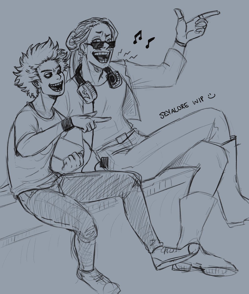seyalore's tweet photo. Haven't had the energy to take sketches further lately, but here are two of my favorites that will no doubt see polish when I do! I live for this family (& there's not enough Yamadad art around...) #erasermic #aizawashouta #shinsouhitoshi #yamadahizashi #eri #dadzawa #dadmic https://t.co/p2FGQy6aoB
