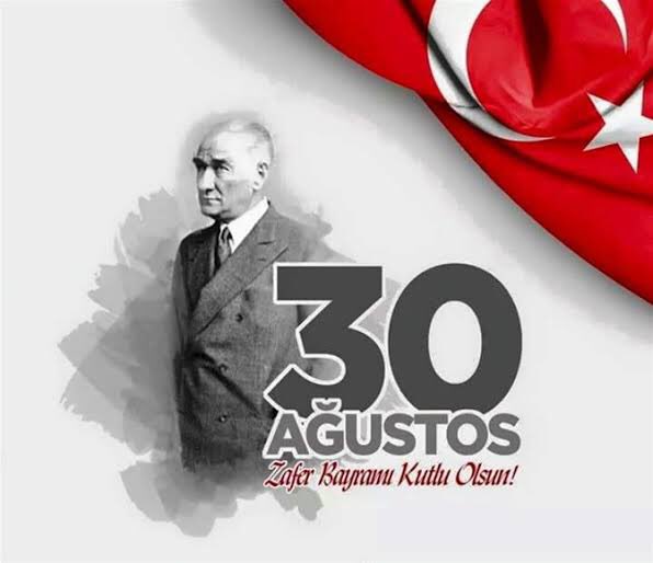 30 Ağustos Zafer Bayramı'mız kutlu olsun. Cumhuriyetimizin kurucusu Mustafa Kemal ATATÜRK başta olmak üzere Vatanları uğruna canlarını feda eden aziz şehitlerimizi rahmetle anıyor, kahraman gazilerimize şükranlarımı sunuyorum.