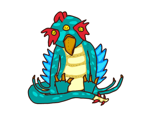 hauntedswamp's tweet photo. #MyNeoToy is a Mutant Pteri Plushie, modelled after my own, Beajiou, since Mutant Pteris need more love! #NeoCreation20 https://t.co/ePJyZGfNFi