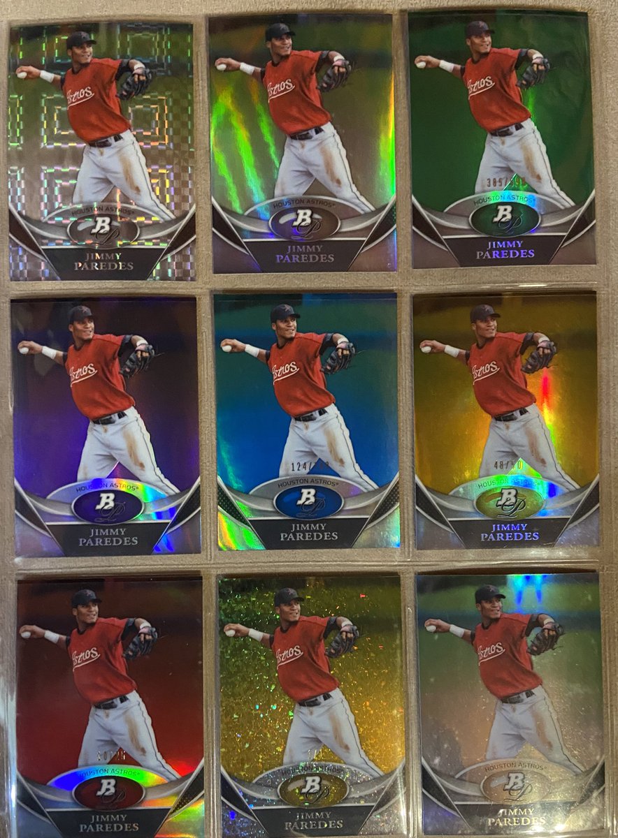 jeff_dice's tweet photo. Another Paredes Rainbow, this one platinum. (Again no super, just a Canary.) https://t.co/IKXnv8c71U