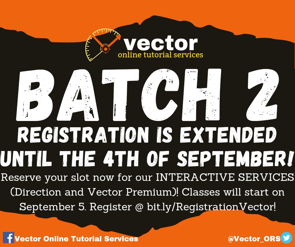 Vector_ORS's tweet photo. Registration is Extended until the 4th of September!

https://t.co/AkmcRPigDr!!! https://t.co/SujrpBRRUy