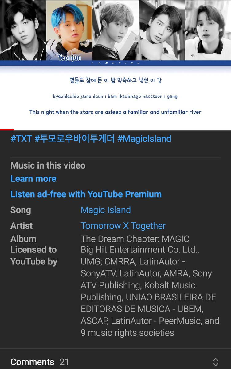 But only the TXT reuploaded videos have the copyright claim. All of the Gfriend reuploaded videos from the Labyrinth album DO NOT have the copyright claim as well as the other BTS lyric videos that they reuploaded. This means that Lemoring is possibly STILL earning