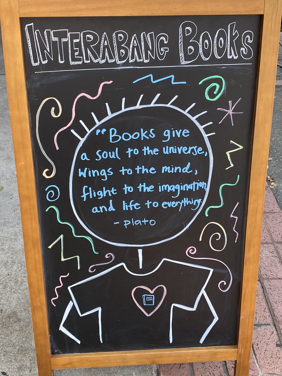 bibliophileMDub's tweet photo. I enjoyed #IndependentBookstoreDay at @interabangbooks in Dallas today. Support local bookstores!!  📚❤️ https://t.co/ceNN1r5wwp