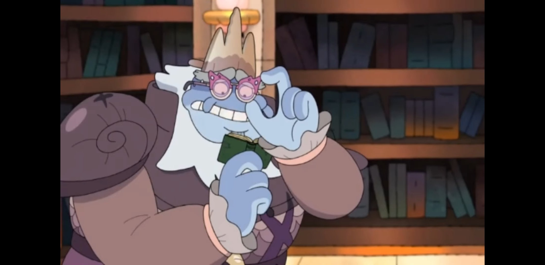 Vincent Sophuok FU Musk on X Wow King Andrias needs THOSE glasses to read Amphibia https t Gb0aRqBtGj X