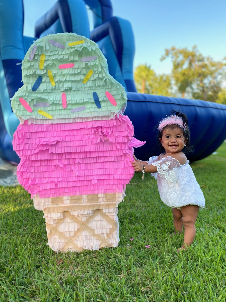 bryxpina's tweet photo. Everly’s 1st Birthday was definitely for the books. 💜 https://t.co/e9QLTCoJko