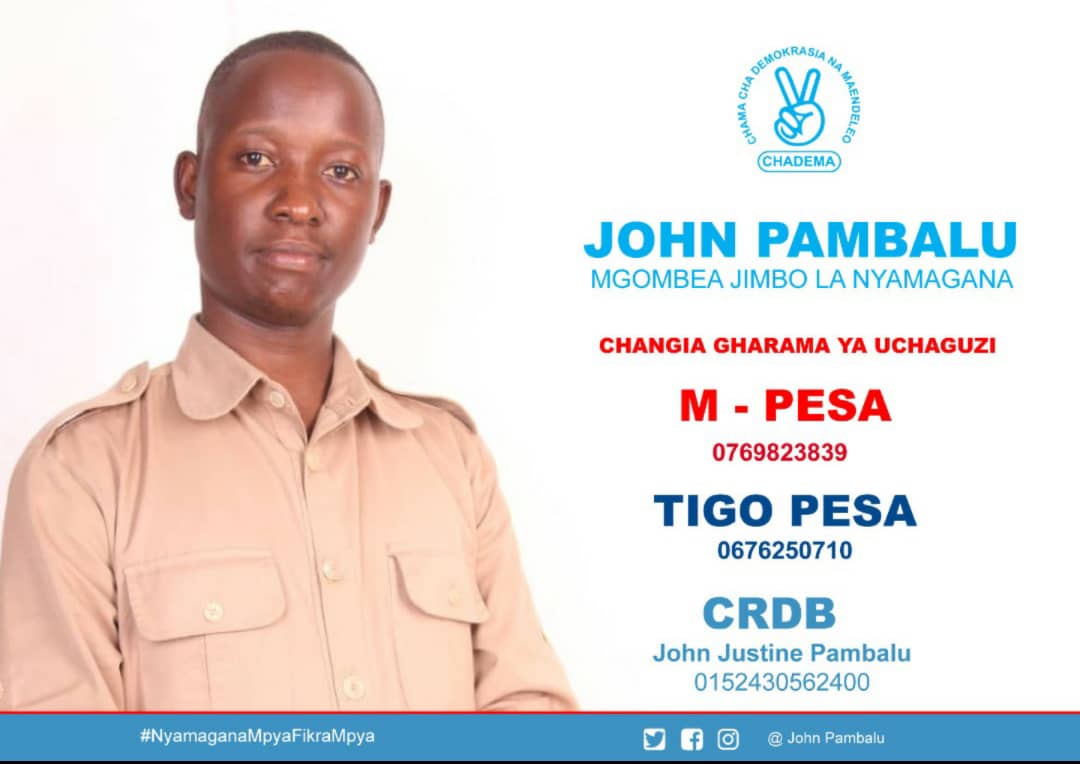 John_Pambalu's tweet photo. Ninaomba sapoti yenu kufadhiri kampeni zangu. https://t.co/ta5a7EpqAO